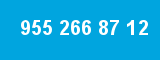 955 266 87 12